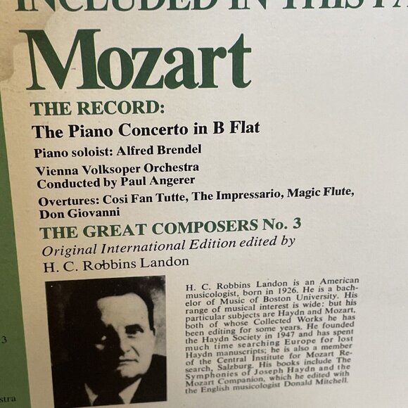 The Piano Concerto In B Flat Funk & Wagnalls Family Library Of Great Music Album - Picture 5 of 12